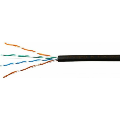 Витая пара SkyNet CSL-UTP-4-CU-OUT/100 черный