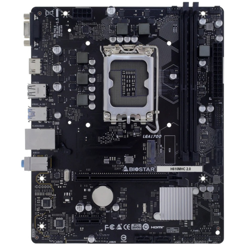 Материнская плата Biostar H610MHC 2.0