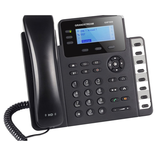 Телефон IP Grandstream GXP-1630 черный
