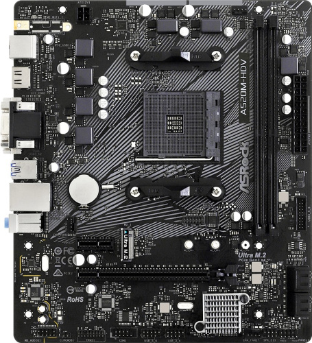 Материнская плата Asrock A520M-HDV