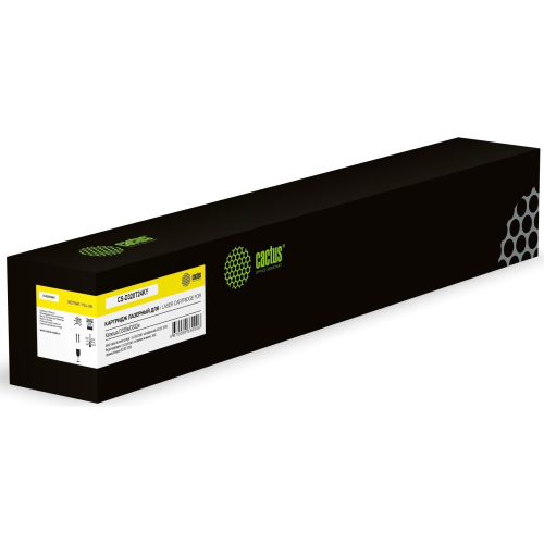 Картридж лазерный Cactus CS-D320T24KY (D320T24KY) желтый для Катюша D330e/D332e (24000стр.)