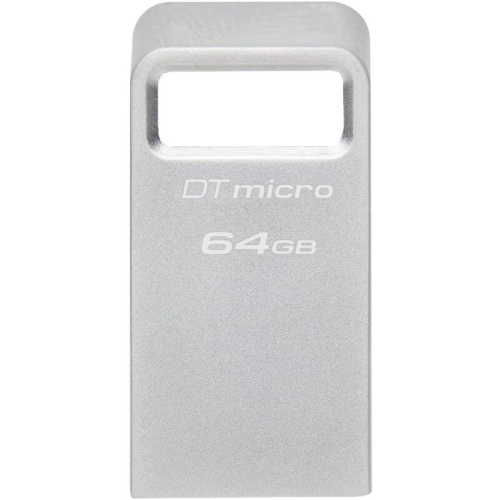 USB-флешка Kingston DTMC3G2/64GB DataTraveler 64GB 3.0 металл серебристый