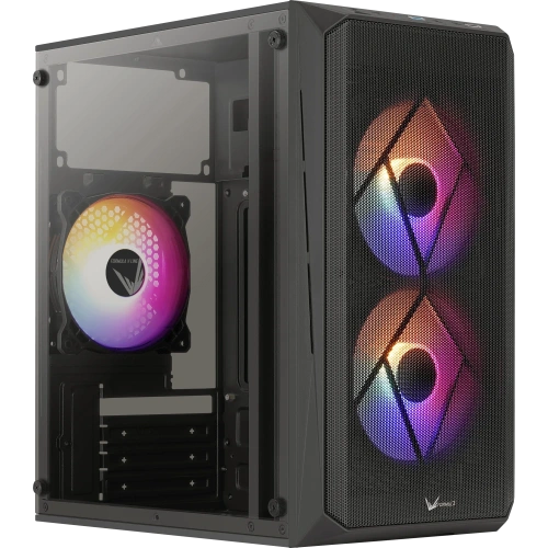 Корпус Formula V Line CS-107 Plus (Cs-107 Plus Black) mATX USB3.0x1/USB2.0x1/audio