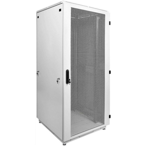 Шкаф коммутационный ЦМО ШТК-М-42.8.10-4ААА напольный 42U 800x1000мм пер.дв.перфор. серый
