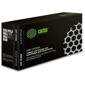Картридж лазерный Cactus CSP-CF289X черный 10000стр для HP LJ M507/MFP M528