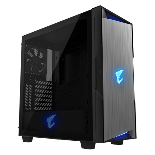 Корпус Gigabyte AORUS С300 GB-AC300G черный без БП ATX 4x120mm 4x140mm 2xUSB3.0 audio bott PSU