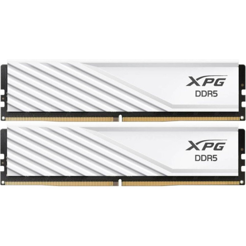 ОЗУ ADATA XPG Lancer Blade AX5U6000C3016G-DTLABWH DDR5 32Гб Module capacity 16Гб Количество 2 6000 МГц Радиатор Множитель частоты шины 30 1.35 В