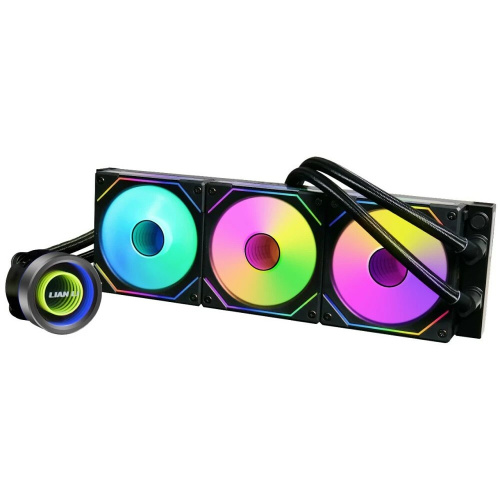 СВО Lian Li GA II Trinity 360 SL-INF Black (GA2T36INB) (G89.GA2T36INB.R0) / 3x120mm ARGB PWM Fans