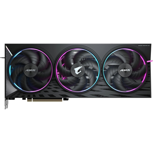 Видеокарта Gigabyte AMD Radeon RX 9070XT Aorus Elite OC (GV-R9070XT Aorus E-16GD 1.0) 16ГБ, GDDR6, Ret