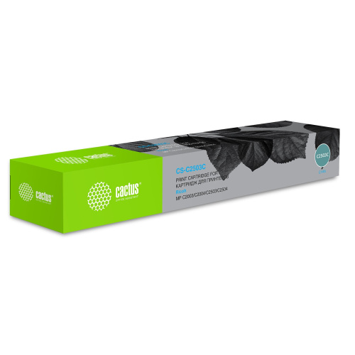 Тонер Картридж Cactus CS-C2503C голубой (9500стр.) для Ricoh Aficio MP C2003SP/MP C2004ASP/MP C2011SP