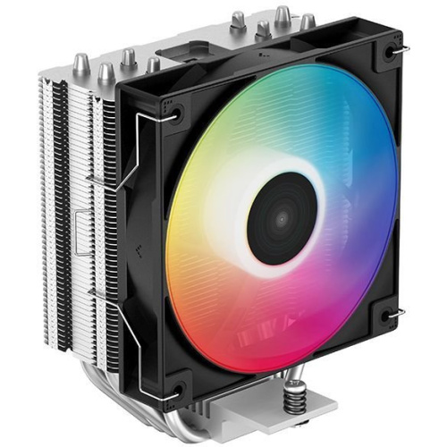 Кулер Deepcool AG400 LED Soc-AM5/AM4/1151/1200/1700 4-pin 18-32dB Al+Cu 130W 614gr LED Ret