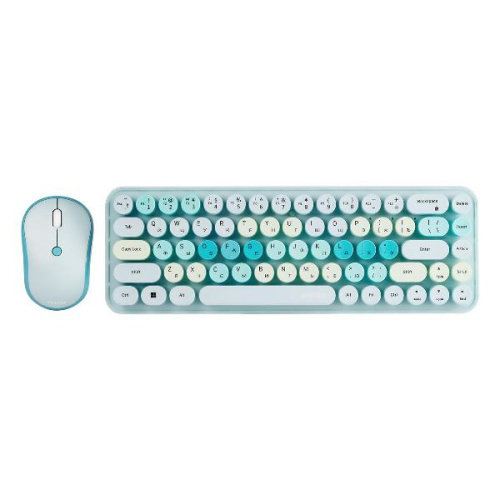 Комплект клавиатура и мышь SMARTBUY SBC-676390AG-T бирюзовый