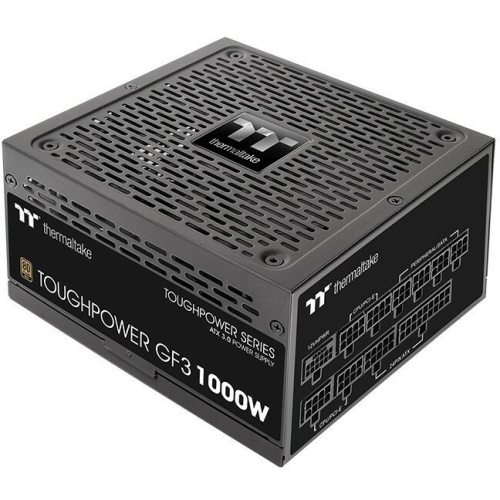 Блок питания Thermaltake Toughpower GF3 Gen.5 (PS-TPD-1000FNFAGE-4) ATX 1000W 80+ gold (24+8+4+4pin) APFC 135mm fan 12xSATA Cab Manag RTL