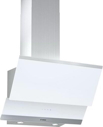 Вытяжка наклонная Bosch Serie 4 DWK065G20T белый/серебристый