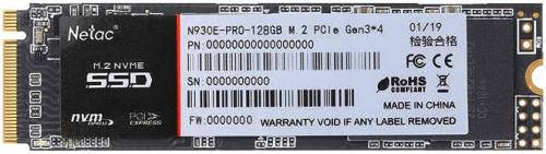 SSD NETAC 128Gb SSD N930E Pro (NT01N930E-128G-E4X)