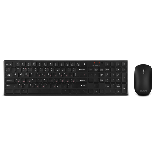 Комплект клавиатура и мышь SVEN KB-C2550W черный