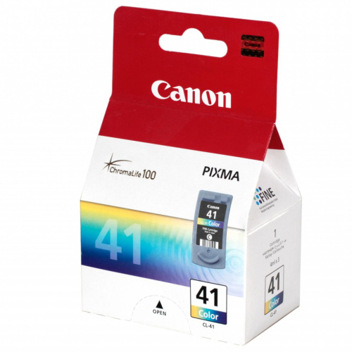 Картридж CANON CL-41 (0617B025) для принтеров Pixma MP450/PM170/PM150/iP6220D/iP6210D/iP2200/iP1600 Цветной 315 страниц