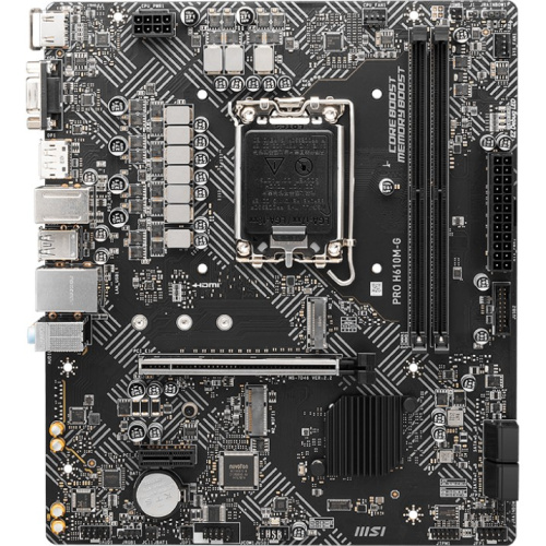Материнская плата MSI Pro H610M-G