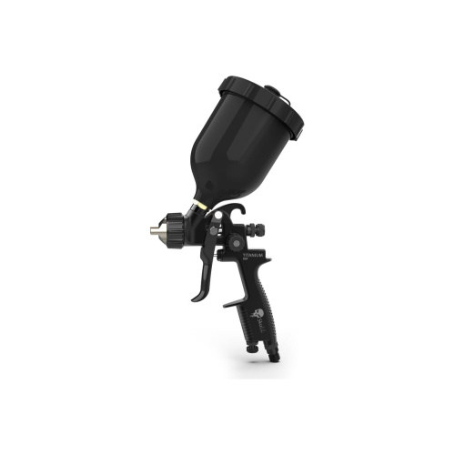 Пневмокраскопульт Radex Skull Titanium Spray Gun RRP (20120) дюза 2.0 мм черный
