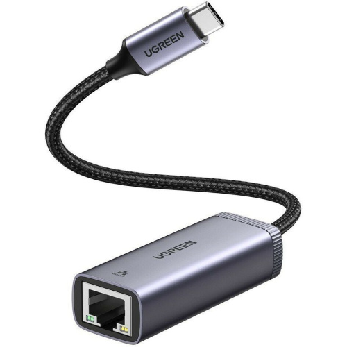 Адаптер UGREEN CM483 40322 USB-C Gigabit Ethernet Adapter Gray