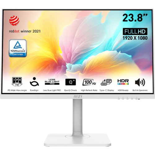 Монитор MSI Modern MD2412PW (9S6-3PA59H-096) белый