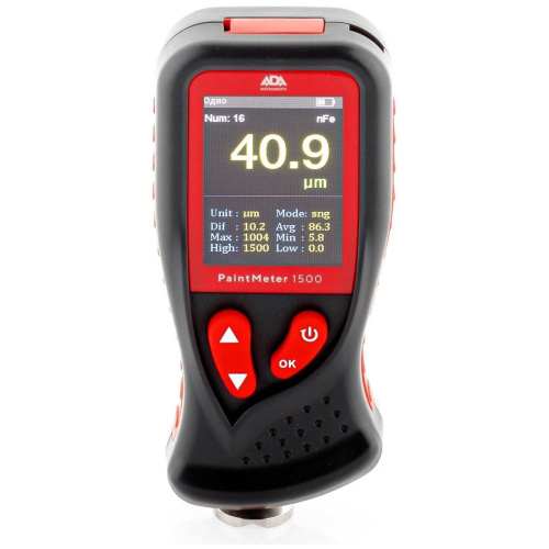 Толщиномер ADA PaintMeter 1500 ЛКП А00581