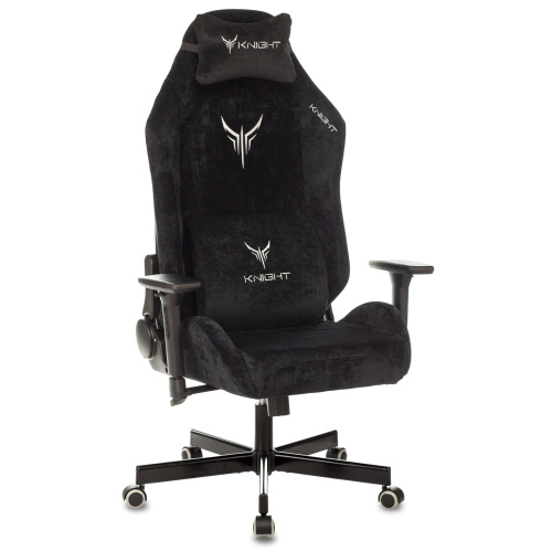 Кресло Knight N1 Fabric Light-20 (Knight N1 Black) черный