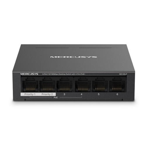 Коммутатор Mercusys MS106LP с 6 портами