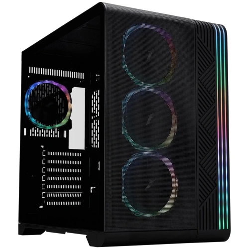 Корпус 1STPLAYER VT7 ARGB Black (VT7-BK-4FS7) / ATX / 4x120mm ARGB fans