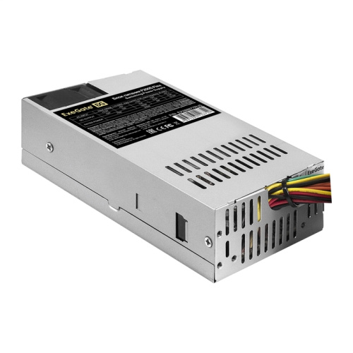 Блок питания ExeGate F250S EX291347RUS 250W (Flex ATX, for ITX case, 4cm fan, 20+4pin, 4рin, 3xSATA, 2xIDE)