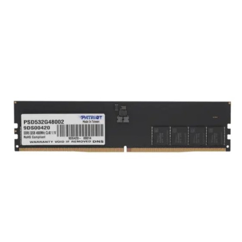 ОЗУ Patriot PSD532G48002 SL DDR5 32GB 4800MHz UDIMM