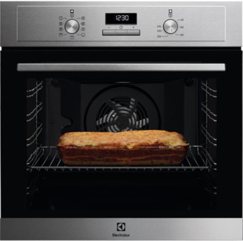 Электрический духовой шкаф Electrolux EOF3H40X серебристый