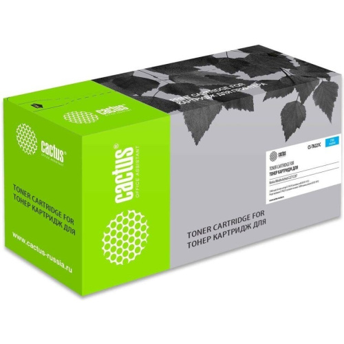 Картридж Cactus TN-221C (CS-TN221C) лазерный голубой (21000стр.) для Konica Minolta bizhub C227/C287
