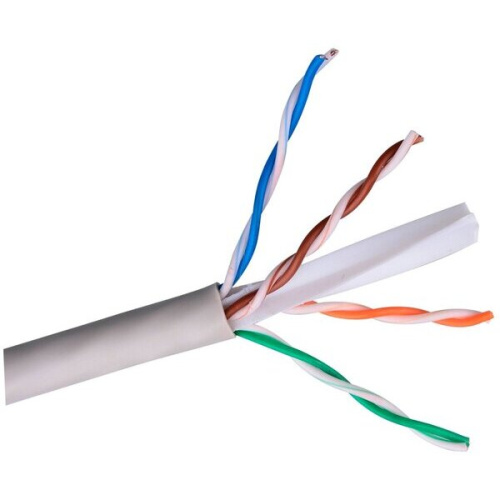 Витая пара Exegate UTP4-C6-CCA-S23-IN-PVC-GY-305 (EX186134RUS) серый