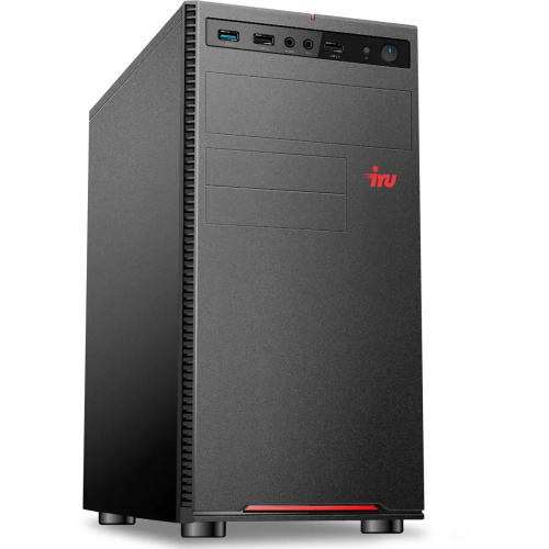 ПК iRU Planio 320A5SE (2136604) AMD Athlon Pro 300GE, DDR4 8ГБ, 256ГБ(SSD), AMD Radeon Graphics, FreeDOS, черный