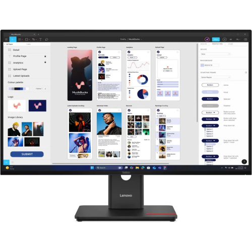 Монитор Lenovo T32UD-40 (64B0GAR1CB)