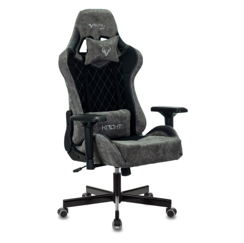 Кресло Zombie Viking 7 Knight Fabric (Viking 7 Knight B) текстиль/эко.кожа черный