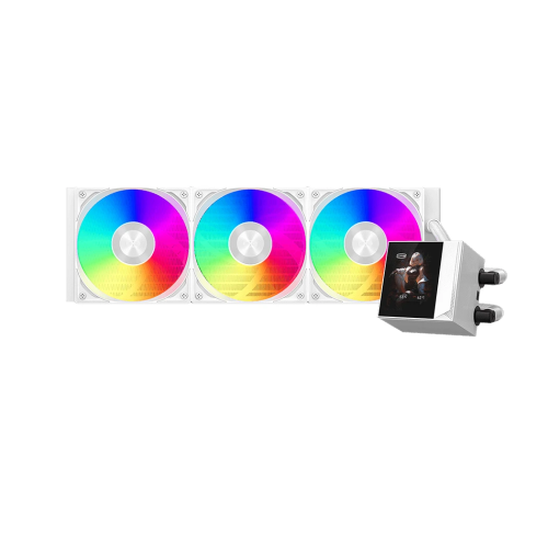 СВО PCCooler DC360 Pro ARGB Display WH белый (DC360Pro-WHAWXY-GL)