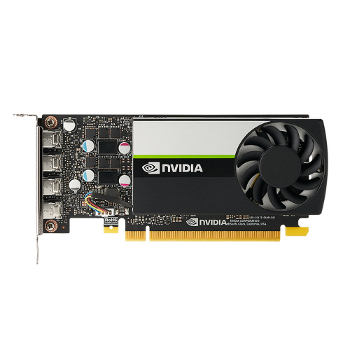 Видеокарта Nvidia T1000 (900-5G172-2250-000) 4G, long bracket and short bracket together