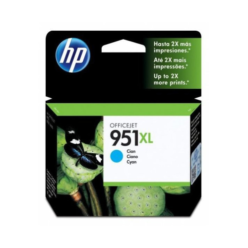 Картридж струйный HP 951XL CN046AE голубой (1500стр.) для HP OJ Pro 8100/8600