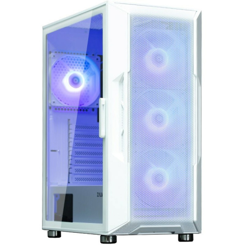 Корпус ZALMAN I3 Neo ARGB White, ATX, Front Mesh, Window, 2x3.5", 3x2.5", 1xUSB2.0, 2xUSB3.0, Front 3x120mm ARGB, Rear 1x120mm ARGB