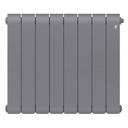 Биметаллический радиатор отопления  Royal Thermo Infinity 500 8 Секций Silver Satin