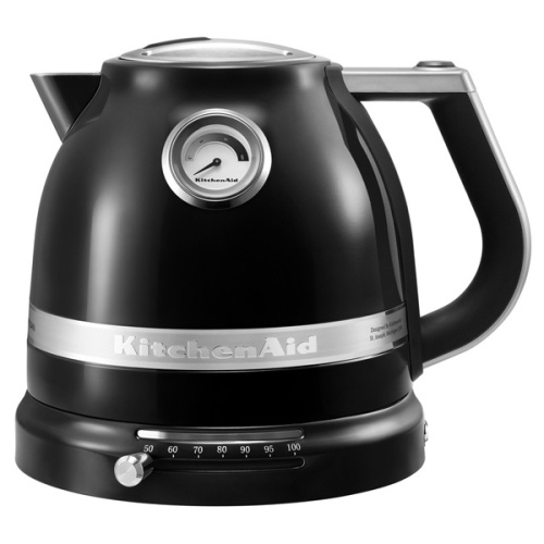 Чайник KitchenAid 5KEK1522EOB черный матовый/серебристый
