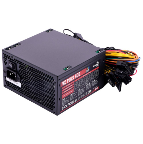 Блок питания Aerocool VX 800 Plus (ATX 2.3, 800W, 120mm fan) Box