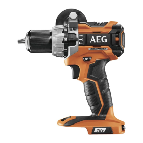 Дрель-шуруповерт AEG BSB18C2BL-0 бесщеточная ударная без акк (4935472009)