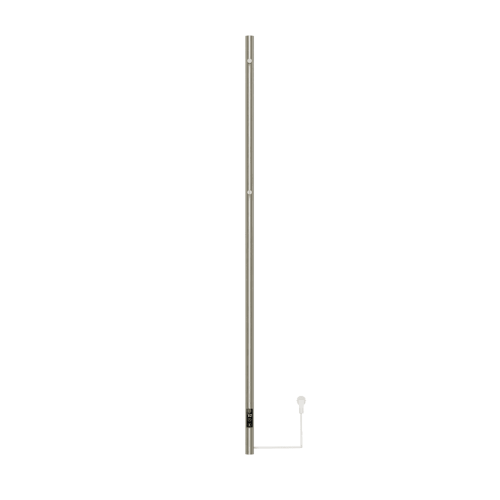Электрический полотенцесушитель Primoclima Stick 1600 1 трубка 150W никель матовый