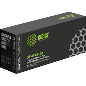 Картридж лазерный Cactus W1335A (CS-W1335A) black ((7400стр.) для HP LJ MFP M438n/M438dn/M438nda/M442d)