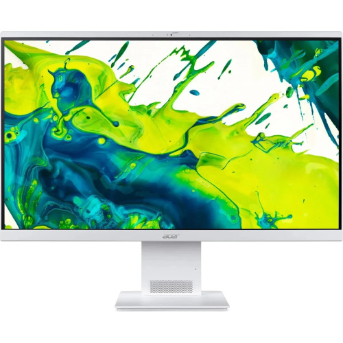 Моноблок Acer Aspire S27B-UGLNLQHD (DQ.BSACD.003) Core Ultra 5 226V (2.1) 16/512Gb Arc graphics Eshell GbitEth WiFi BT 90W клав/мышь Cam белый