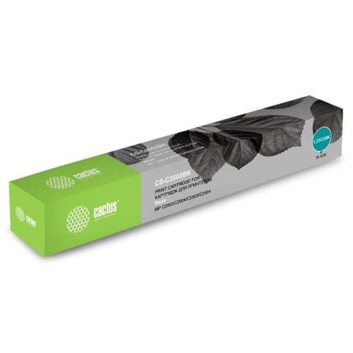 Тонер Картридж Cactus CS-C2503BK черный (15000стр.) для Ricoh Aficio MP C2003SP/MP C2004ASP/MP C2011SP