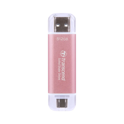 SSD Transcend TS512GESD310P, 512ГБ, розовый